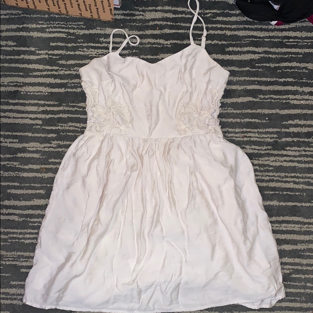 White/cream dress from forever 21